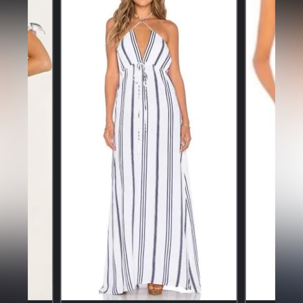 Flynn Skye Striped Maxi Dress